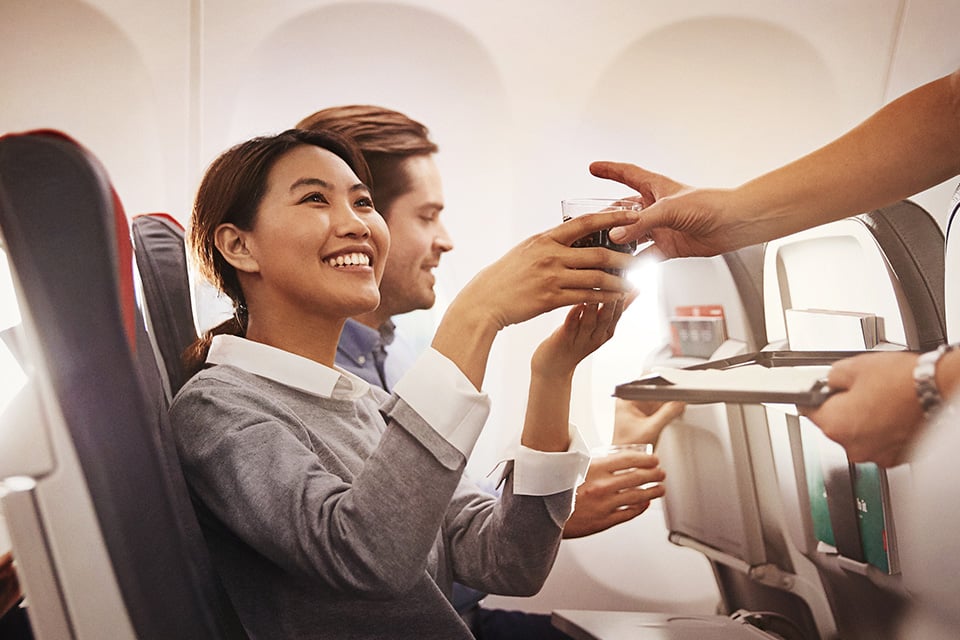 Se puede llevar comida en el avion