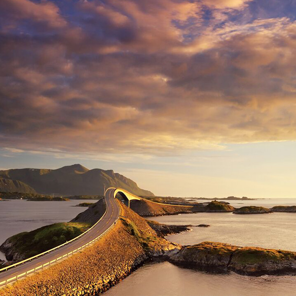La route de l’Atlantique « le plus beau road trip du monde ».