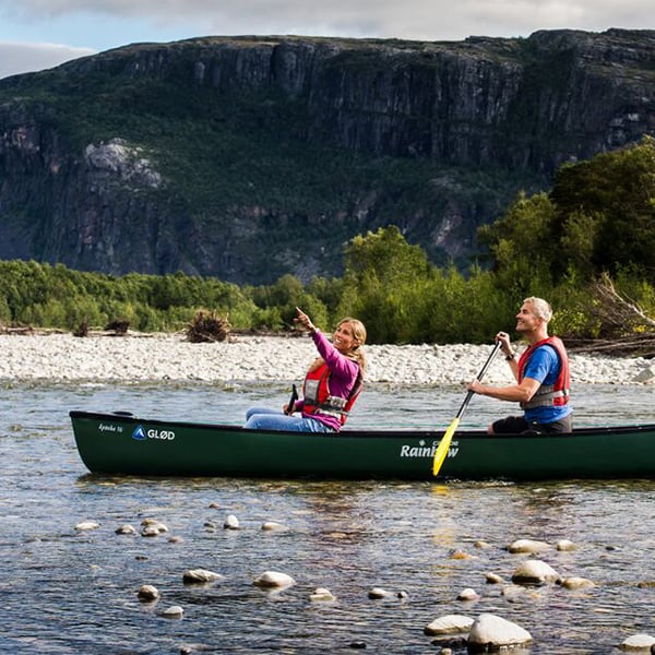 Canoing, Alta, Tromsø / Credit: CH VisitNorway