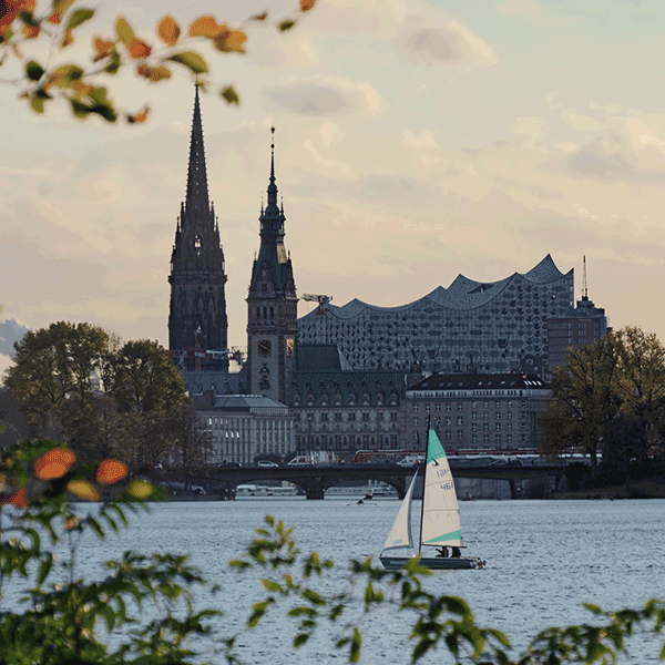 Hamburg, city center