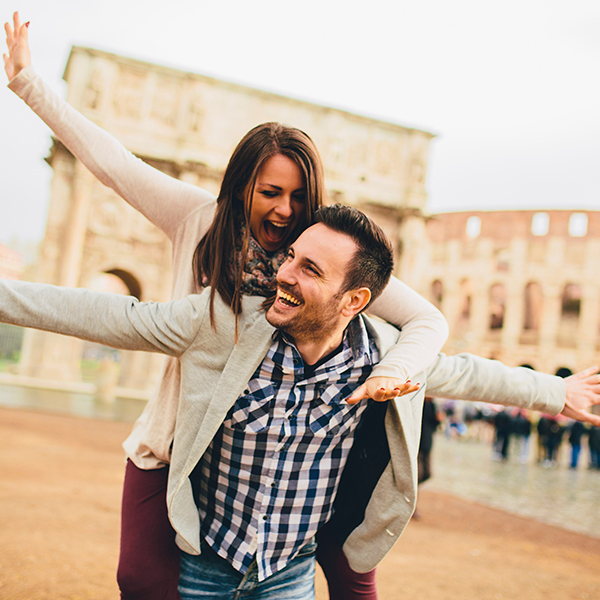 Rome, Italy, Couple
