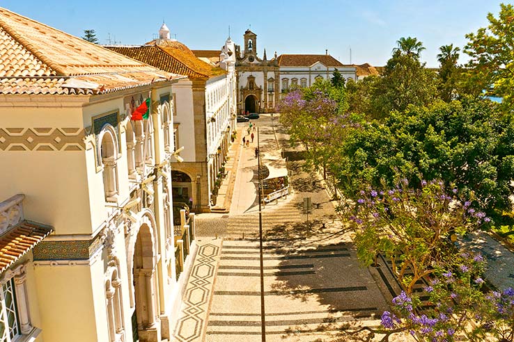 Fly to Faro, see the old town.
