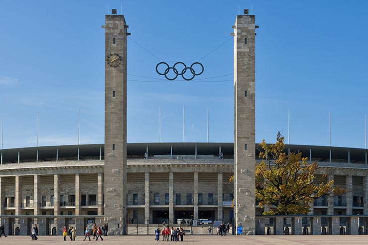 Flyg till Berlin, besök Olympiastadion