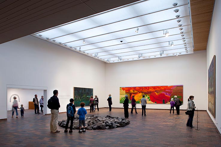 Fly to Copenhagen, visit Louisiana Museum of Modern Art.