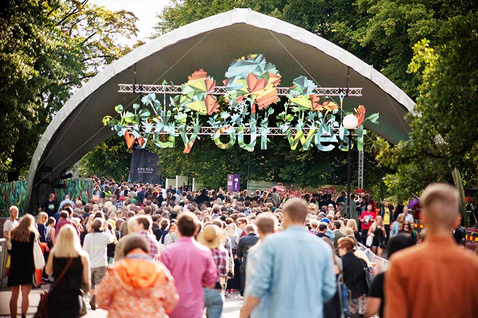 Fly to Gothenburg in August, visit the Way Out West music festival.