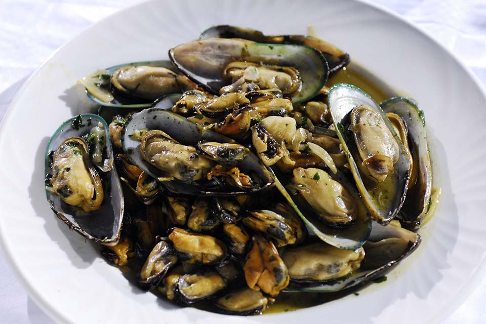 Fly to Kefalonia, dine at Tassia in Fiscardo.