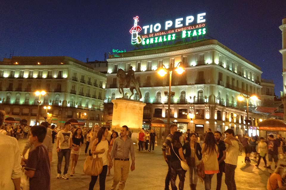 La Plaza Mayor, Madrid