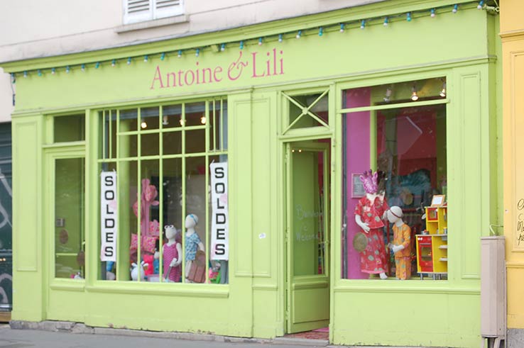 Fly to Paris, shop at Antoine et Lill.