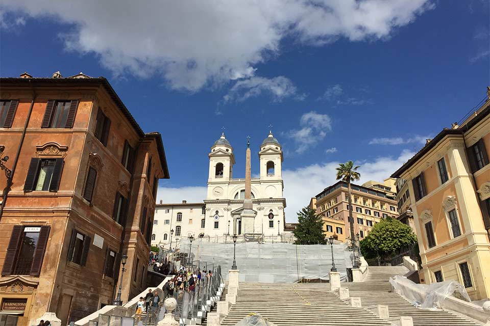 Las Escalinatas Españolas, Roma
