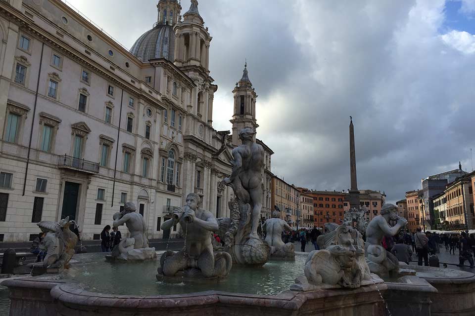 Plaza Navona, Roma