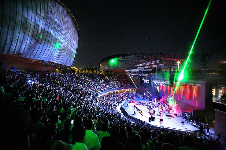 Fly to Rome in July, experience the Luglio Suona Bene Music Festival.