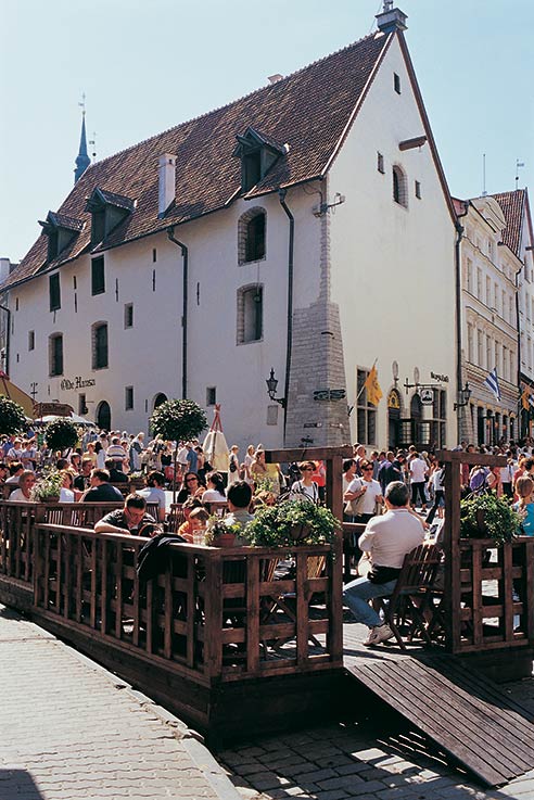 Fly to Tallinn, eat at Olde Hansa.