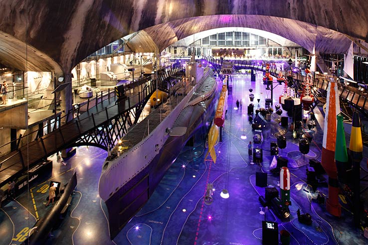 Fly to Tallinn, visit Seaplane Harbour.