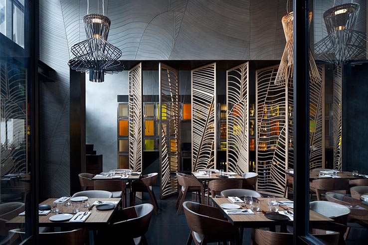 Fly to Tel Aviv, dine at Taizu.